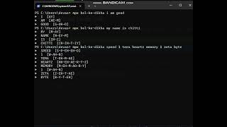 Offline text-to-speech just run 'npx bol-ke-dikha' screenshot 5