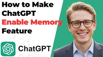 How to Make ChatGPT Remember You – Enable Memory Feature 2025 Update (FULL GUIDE 2025)
