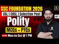 SSC Foundation Classes 2026 | Polity MCQs + PYQs #7 | Chetan Sir | SSC Utkarsh
