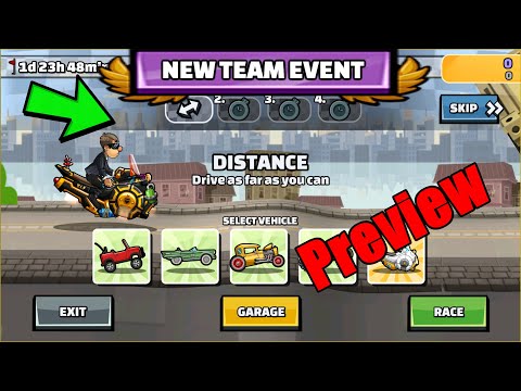 🔔👀 New Team Event (The Wind Races) - Hill Climb Racing 2