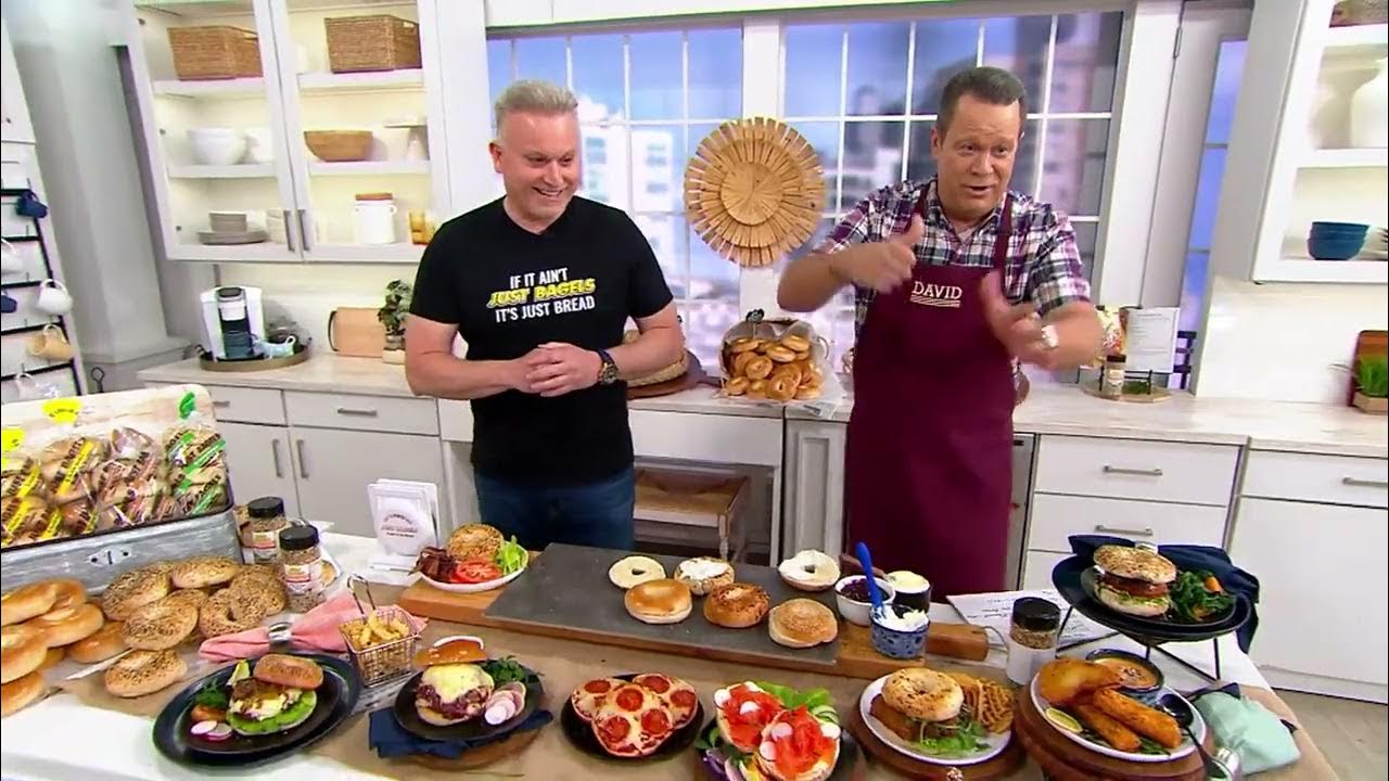 Just Bagels (24) 4 oz. NYC Kettle Boiled Bagel Sampler on QVC YouTube