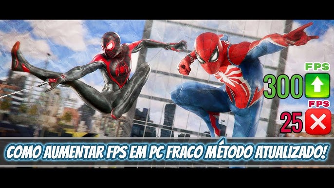 Spider-Man Remastered PC - CONFIGURAÇÃO MINIMA POTATO!!!! LOW SETTINGS - PC  FRACO 8GB RAM 
