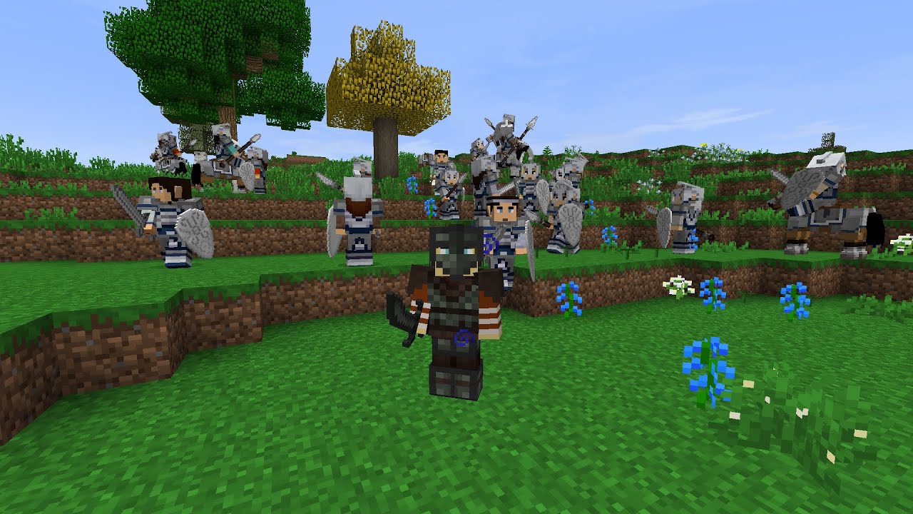 how to beat the elves (LOTR minecraft mod) - YouTube