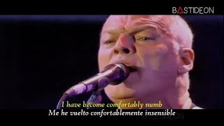 Pink Floyd - Comfortably Numb (Sub Español + Lyrics)