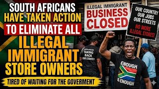 South Africans have taken action to eliminate all illegal immigrant store owners Tired of waiting