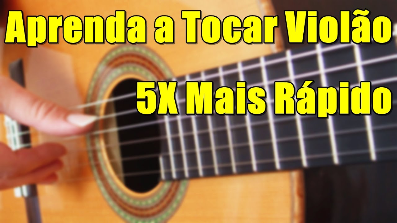 Como Aprender a Tocar Violão Sozinho - Curso de Violão Online Completo ...