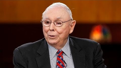 Berkshire Hathaway VP Charlie Munger on investing