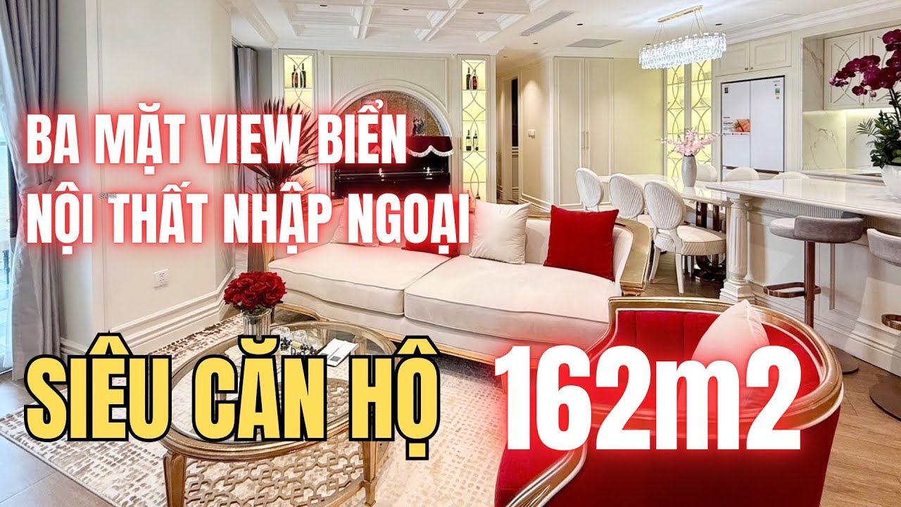 🌟 CĂN HỘ SANG TRỌNG – VIEW PANORAMA 5 TRONG 1 🌟MƯỜNG THANH 04 TRẦN PHÚ -3PN -3WC RỘNG 162m2 .