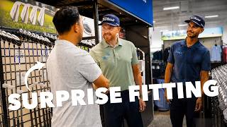 Me And My Golf Surprised Him w/ a Titleist T-Series Iron Fitting!