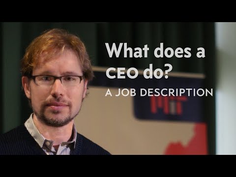 A CEO Job Description