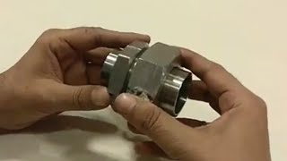 Piping Engineering How An Union Joint Should Be Installed On Pipeline