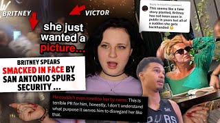 Celebrity Britney Spears Was SLAPPED By NBA Security Guard in Las Vegas... Profile