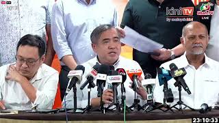 LIVE: DAP sec-gen Anthony Loke holds press conference after CEC meeting LIVE: DAP sec-gen Anthony Loke holds press conference after CEC meeting
