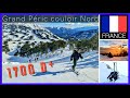  cnec   entrainement commando  ski de randonne  1700d  le grand pric par le couloir nord