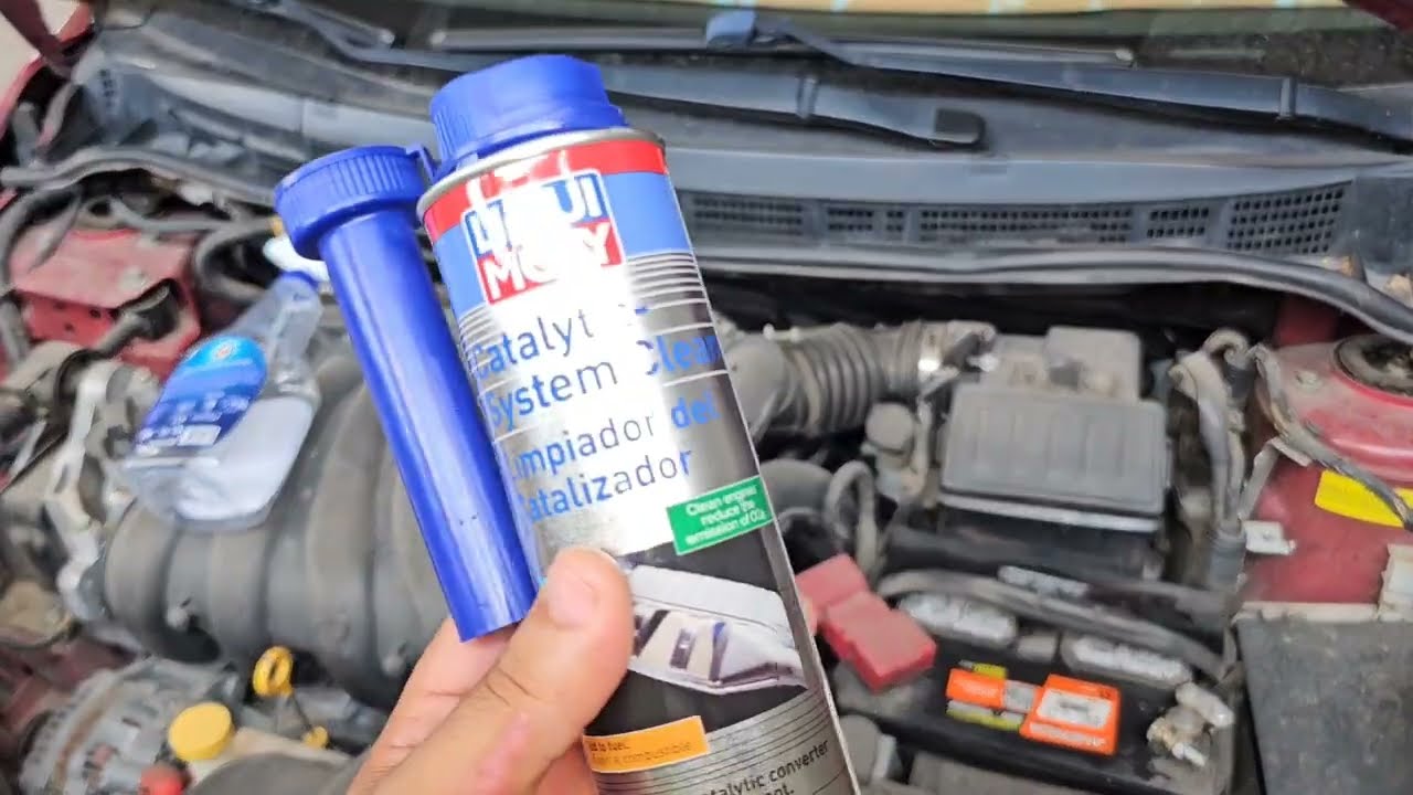 COMO LIMPIAR UN CATALIZADOR, NISSAN TIIDA MOTOR 1.8 L (ANTES DE QUE SE TAPE COMO PREVENTIVO)