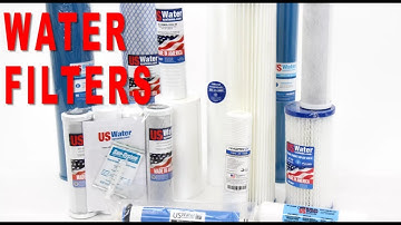 Water Filters - How to choose the right one for you.