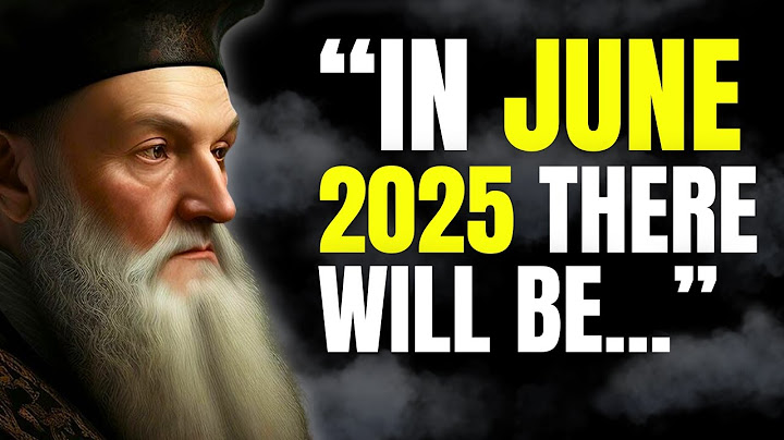 What Nostradamus Predicts For 2025 SHOCKS Everyone!