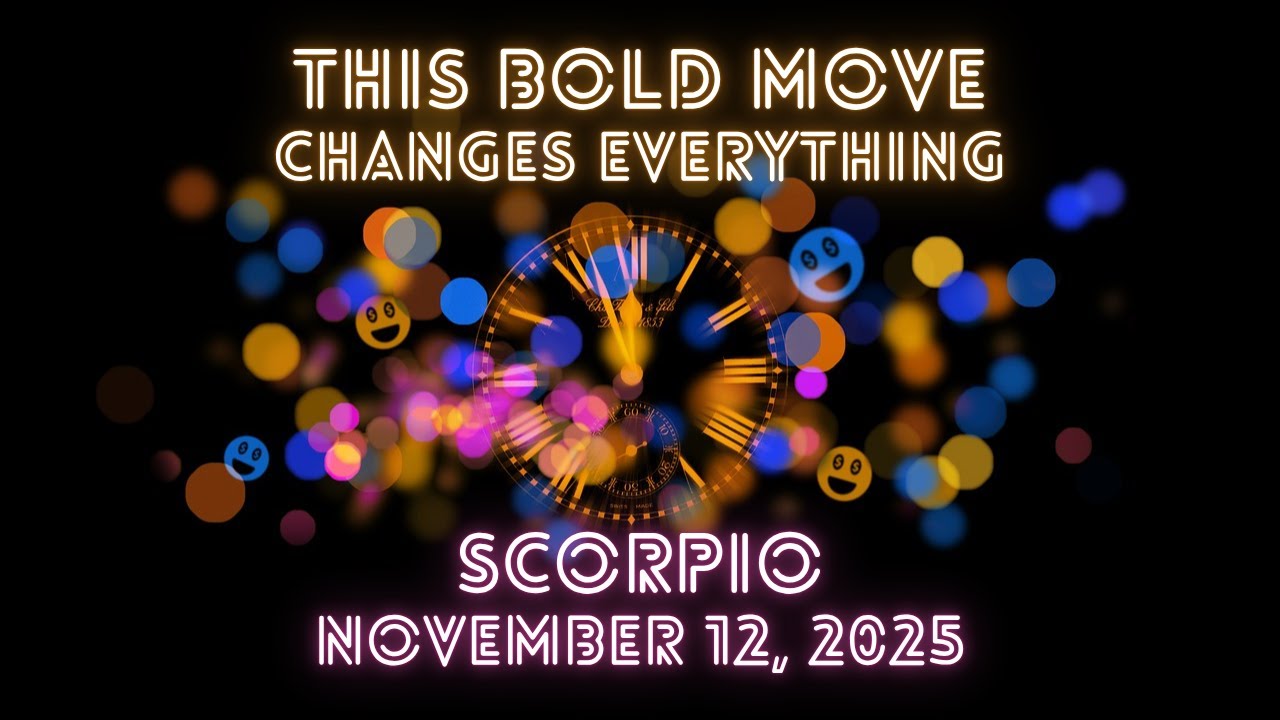 ♏Scorpio, This Bold Move Will Change Everything 🚀 November 12, 2025