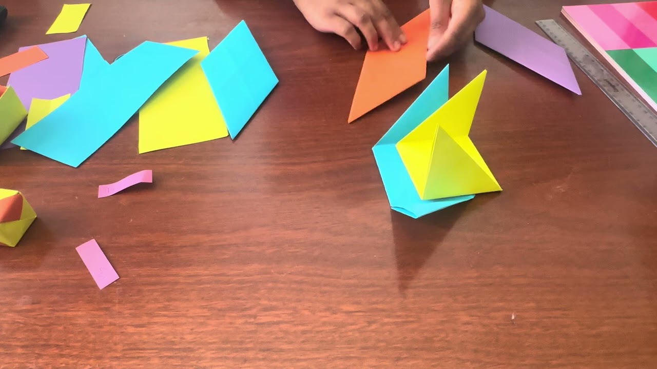 How to make  craft paper  boxes 