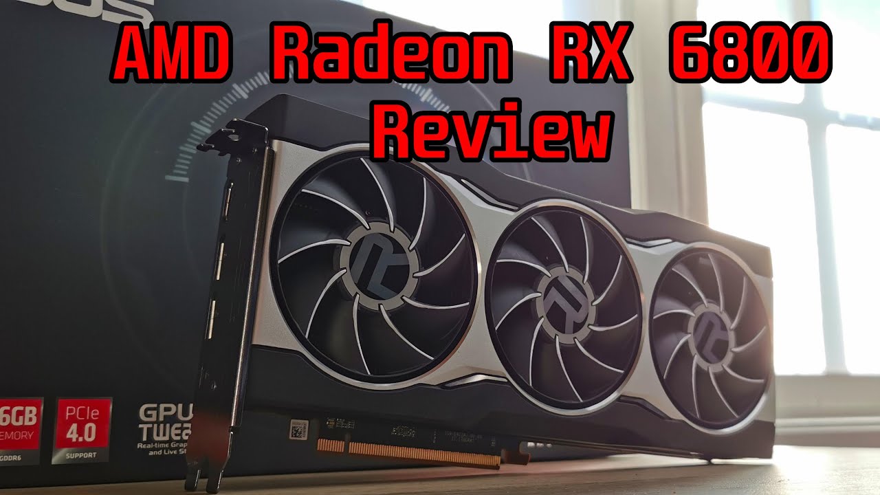 AMD Radeon RX 6800 Review  vs RTX 3070, 2070 Super and RX 5700 XT 