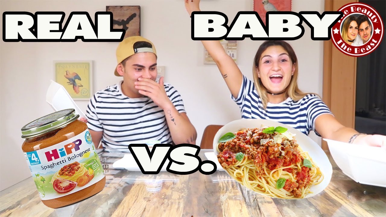 REAL FOOD VS. BABYFOOD - was schmeckt besser? Der ULTIMATIVE Test | TBATB