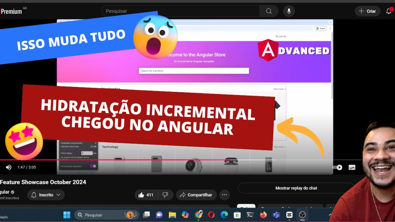 Angular v18: Deu Show! Incremental Hydration Vai Mudar Tudo! - YouTube