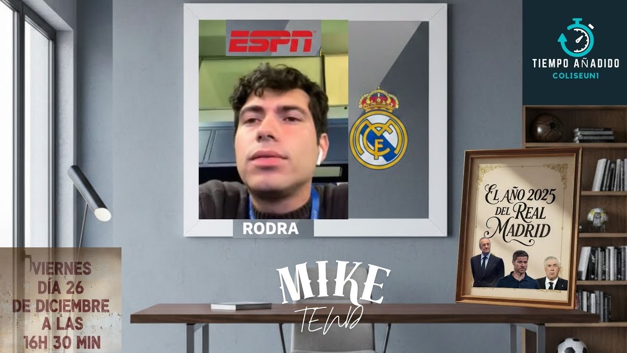 NOS VISITA RODRA .  UN ANALISIS DEL AÑO 2025 DEL REAL MADRID DE XABI ALONSO