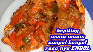 RESEP KEPITING ASAM MANIS