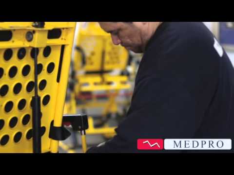 Stryker Ferno, Ambulance Stretcher Maintenance and Repair - YouTube