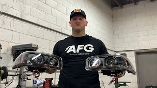 How To Install Halo Headlights 03 Gmc Yukon Denali