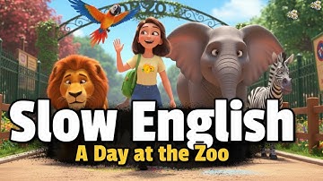 My Day at the Zoo | Easy English Listening Practice for Beginners (A2 Level)
