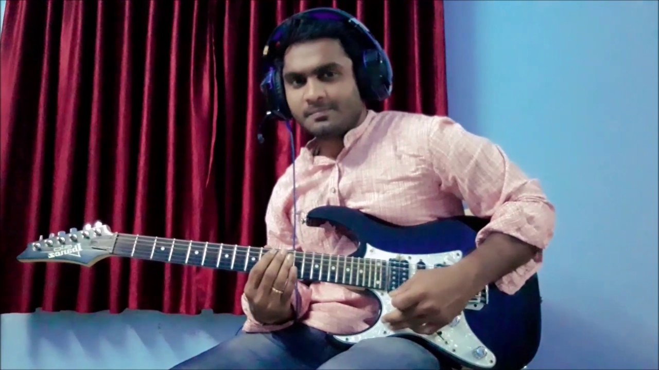 Malare mounama song guitar instrumental by ramesh arockia