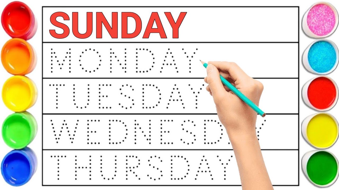 Изучаем дни недели | Воскресенье, понедельник, вторник... | Образовательное видео для детей