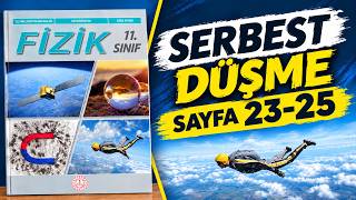 11. Sınıf Fizik | SERBEST DÜŞME | Sayfa 23-25 | MEB KİTABI 11. Sınıf Fizik | SERBEST DÜŞME | Sayfa 23-25 | MEB KİTABI