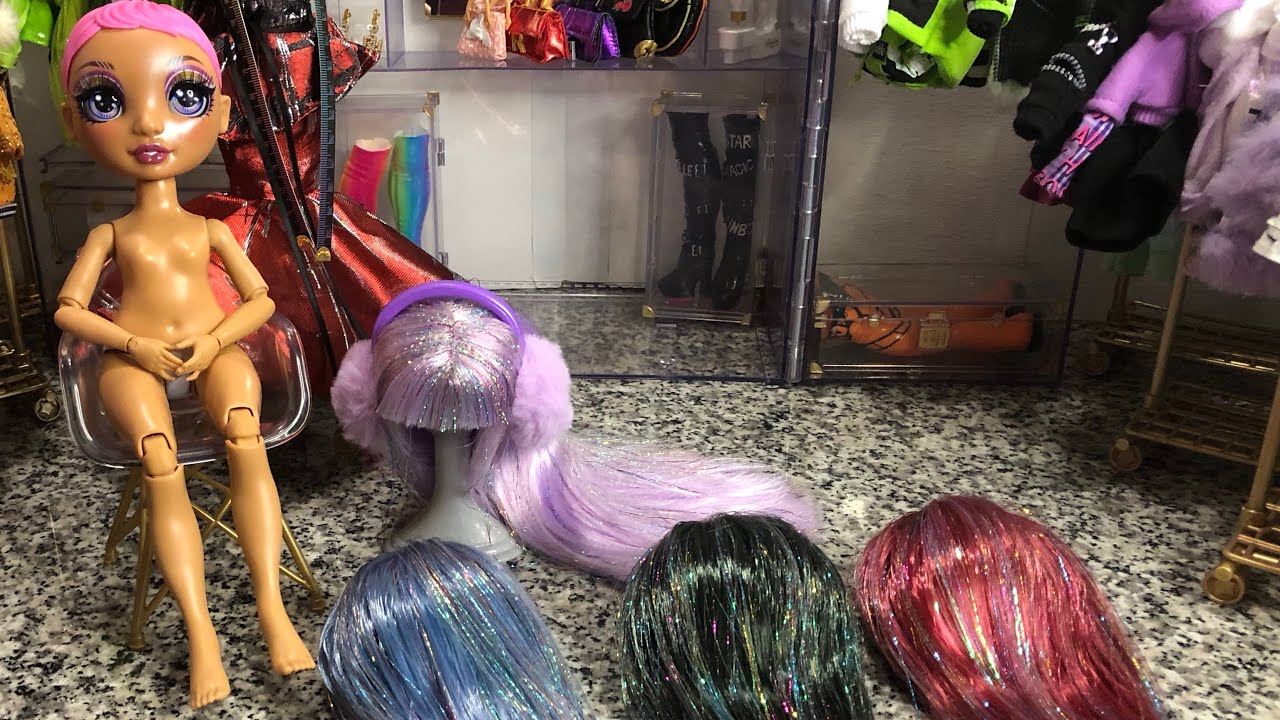 Rainbow High: How to Dye your Avery Styles Wigs