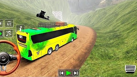 Coach Bus Simulator India Off Road Driving Bus Game Simulator 2025 Gameplay Video Part #6 