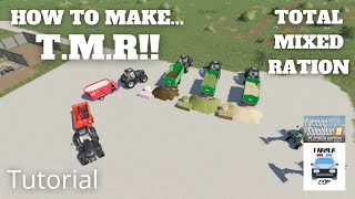 forbedre Flyselskaber Jet How to Make Total Mixed Ration (TMR) in Farming Simulator 19!! - YouTube