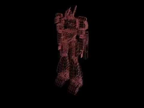 3D Model : Ingram Patlabor Av-98 Wireframe