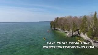 Cave Point County Park with Door County Kayak Tours