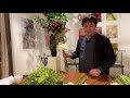 【ブーケの束ね方の基本】　スパイラルメソッド　How to make bouquet / spiral method