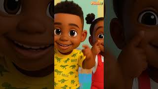 Head, Shoulders, Knees and toes #shorts #nurseryrhymes #pilolokids #kidssongs #kidslearning #pilolo