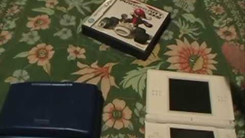 Mario Kart DS Intro Differences in the Original DS & DS Lite