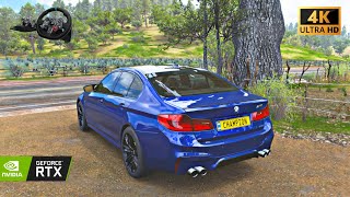 1000HP BMW M5 // Forza Horizon 5 | Logitech g29 Gameplay [ 4k 60fps ]