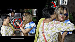 When This Old Lady Meet Rakhi Sawant and KISS her infront of Public | Crazy Moment