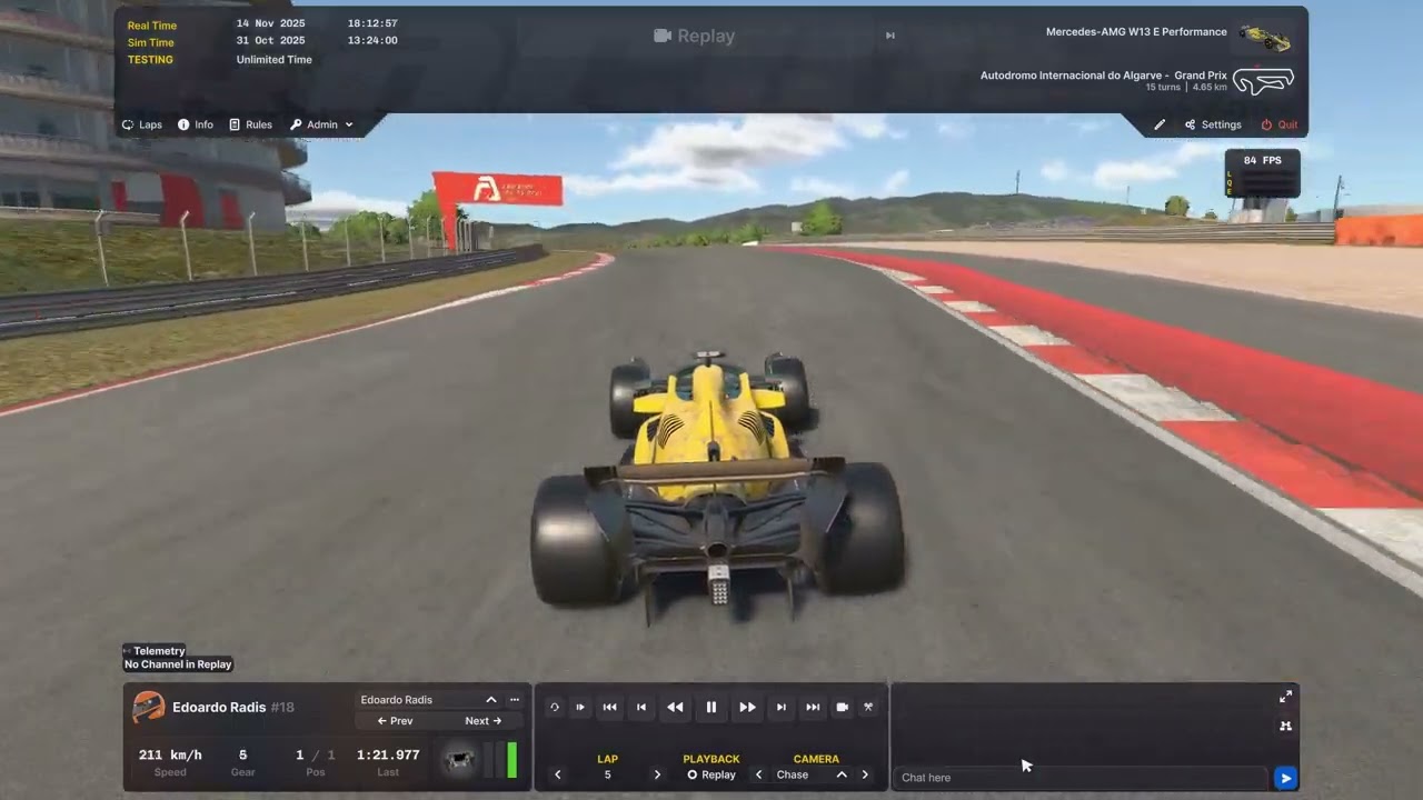 Chase edr Portimao Race mdf