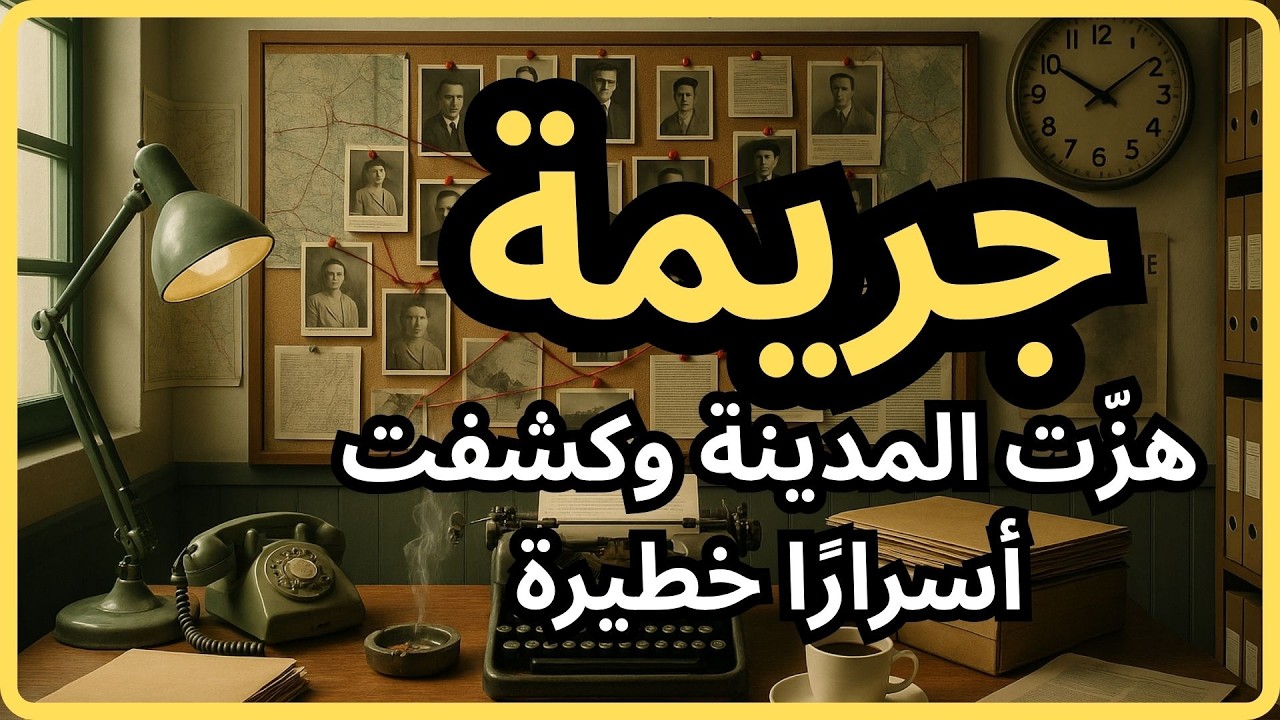 🩸🔍 جريمة هزّت المدينة وكشفت أسرارًا خطيرة🧧🕹