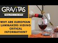 Gravitas: EU refuses to print cancer warning on wine bottles