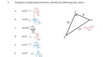 Unit 6 Lesson 1 HW