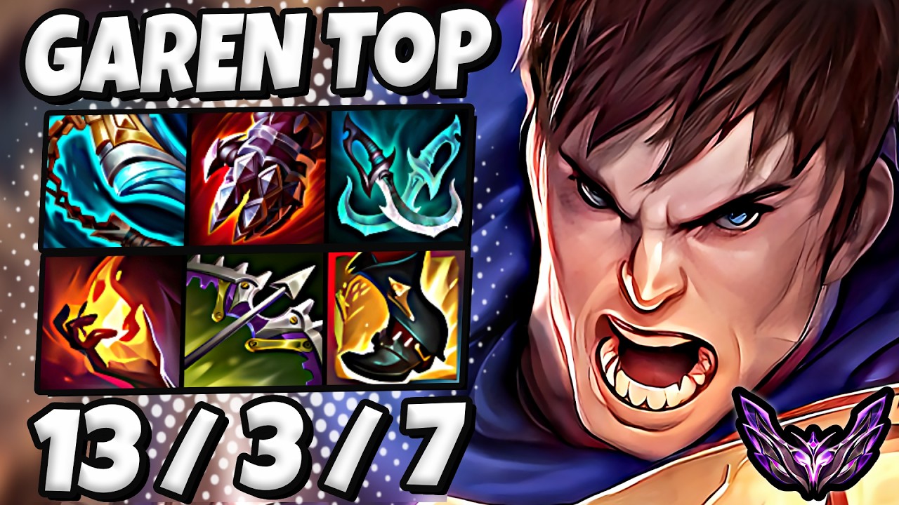 Garen vs Zaahen [ TOP ] Lol Korea Master Patch 25.23 ✅