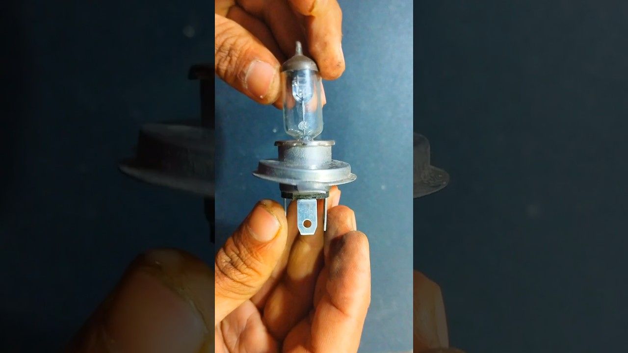 How To Glow Vehicle Headlight At Home 💡💡💡👍